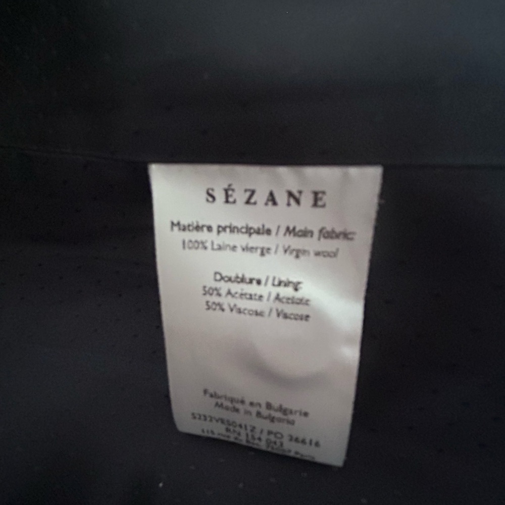 🇫🇷 Sézane Will Jacket Edinburgh Tile - image 7